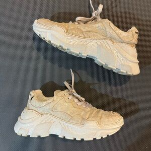 Philipp Plein Glitter Sneakers 39/9 White